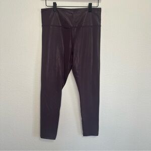 Zyia Active Burgundy Leggings Size 8–10